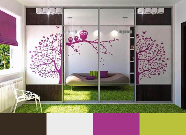 Выбрать цвет для шкафа-купе